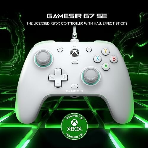 GameSir G7 SE Xbox controller with hall effect sticks.