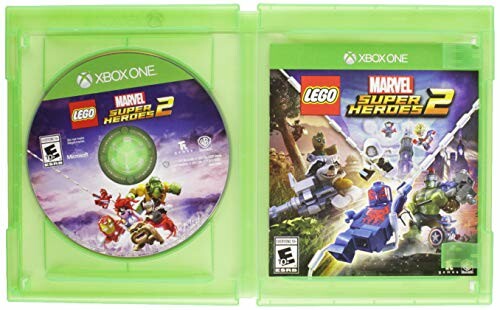 LEGO Marvel Super Heroes 2 Xbox One game case and disc