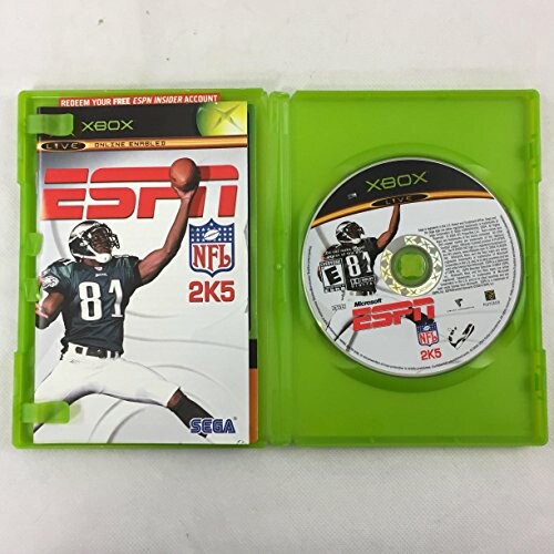 NFL 2K5 Xbox game case with disc.