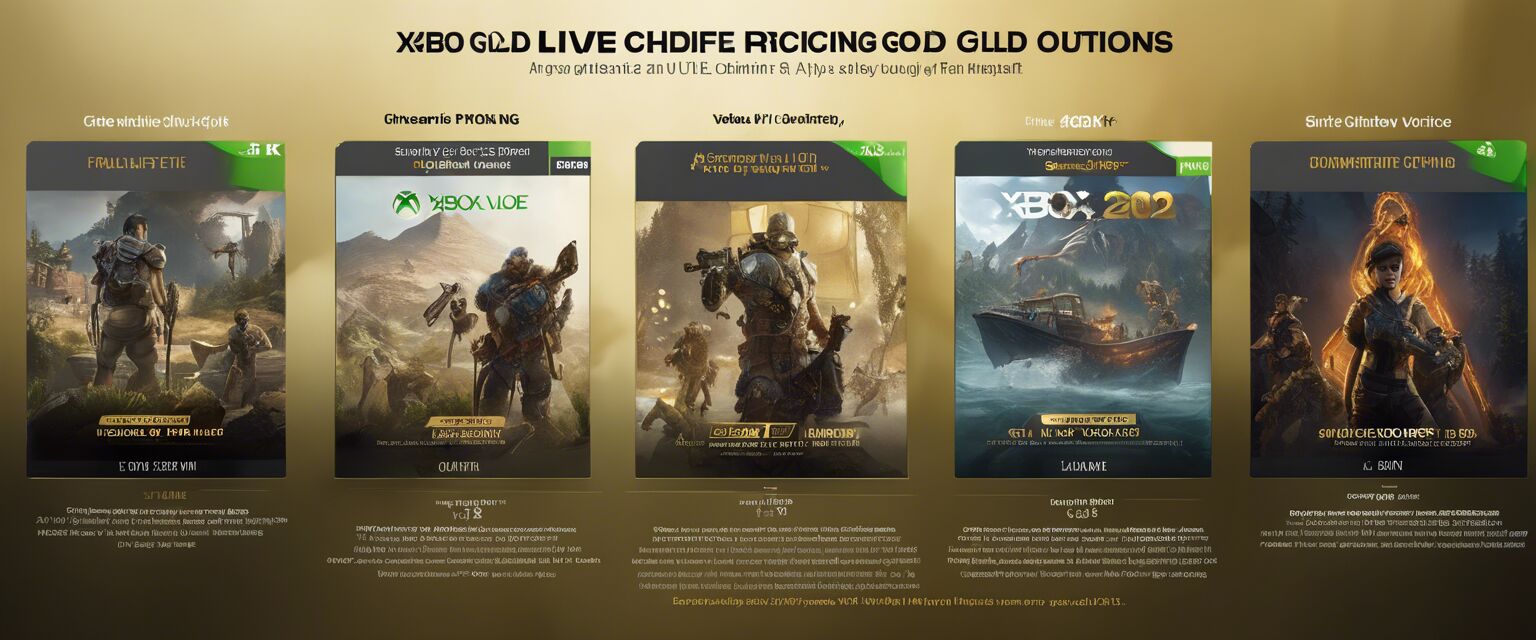 Xbox Live Gold pricing